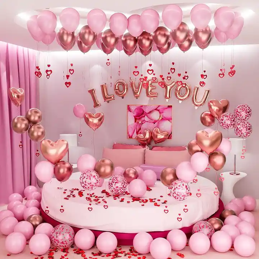 Pink Love and Romance Balloon Kit