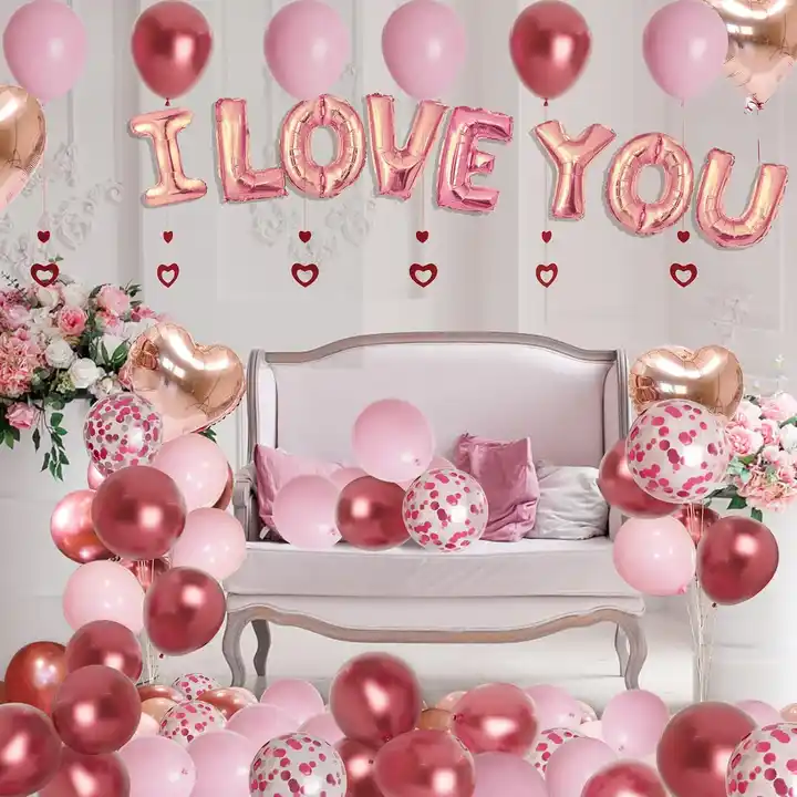 Pink Love and Romance Balloon Kit